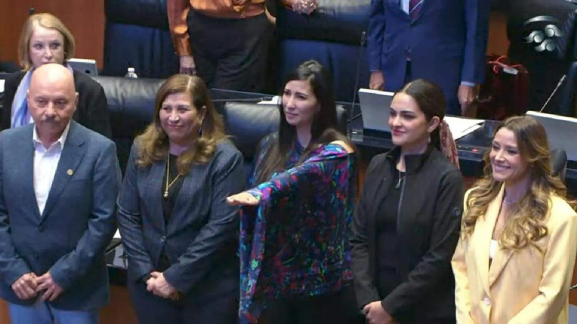 Denisse Ortiz rindió protesta como senadora para elegir a titular de la CNDH